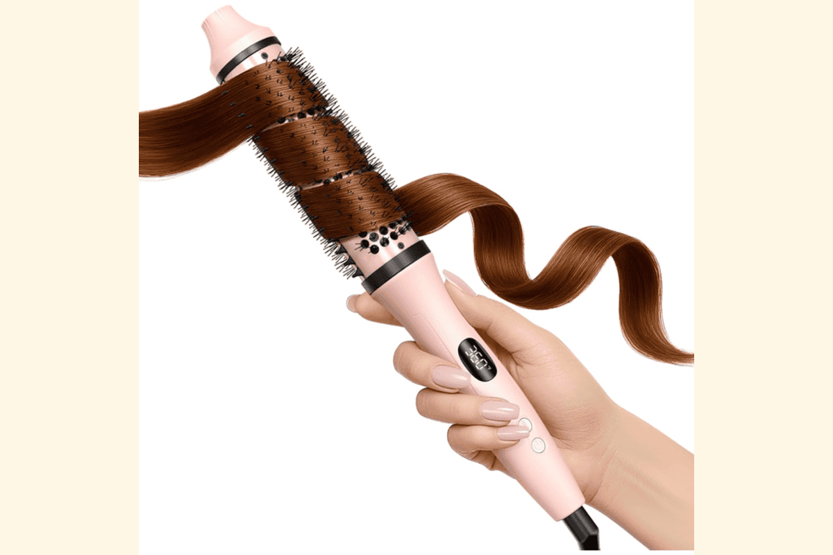 Bopcal Brosse Chauffante 38mm Lissage + Boucles bon plan Amazon juin 2026 prix promo 39,99 euros