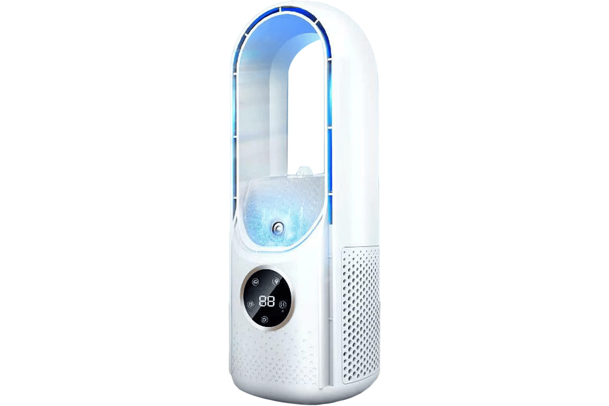 Portable Climatiseur portable avec refroidisseur d'air évaporatif 6 vitesses (usage tente / outdoor) Amazon 24,99 euros juillet 2026 bon plan
