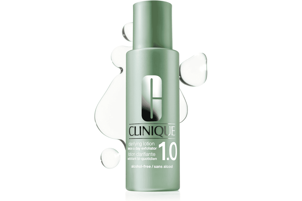 Clinique Lotion Exfoliante 1.0 sans alcool exfoliant quotidien peaux sèches sensibles 200 ml Amazon