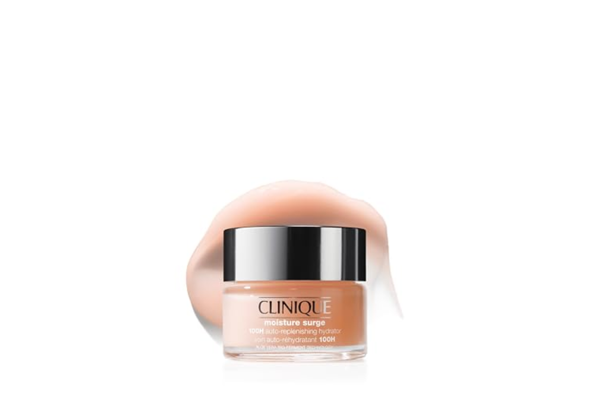 Clinique Clinique Moisture Surge Soin Auto-Réhydratant 100H à l'Acide Hyaluronique + Bio-Ferment d'Aloe Vera Tous types de peaux | Crème hydratante bon plan Amazon
