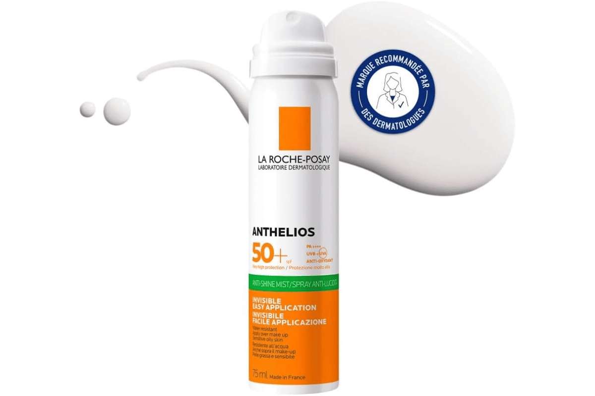 La Roche-Posay Anthelios Brume Visage SPF50 75ml Résistante à l'Eau bon plan Amazon avec coupon 11,17€