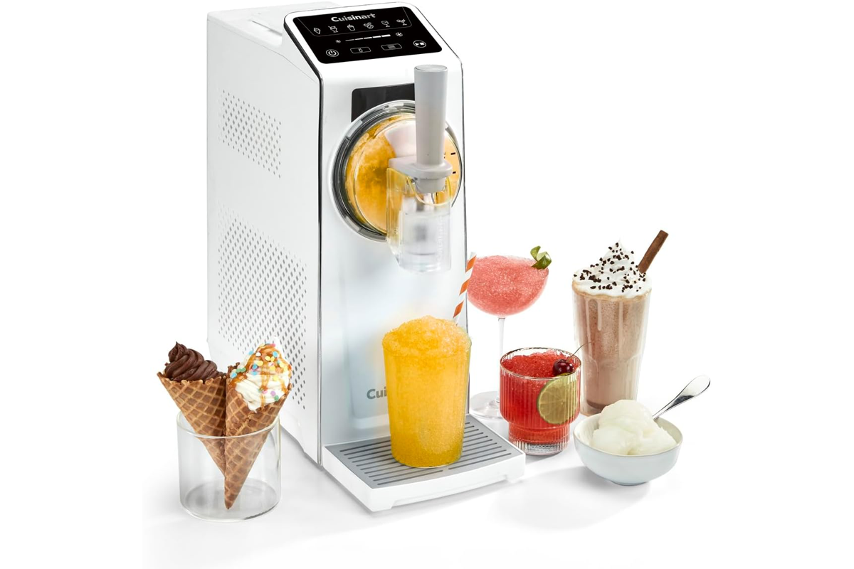 Bon plan Amazon Cuisinart Frost Fusion machine a glaces boissons glacees 6 programmes slushies cocktails sorbets glaces italiennes mai 2026
