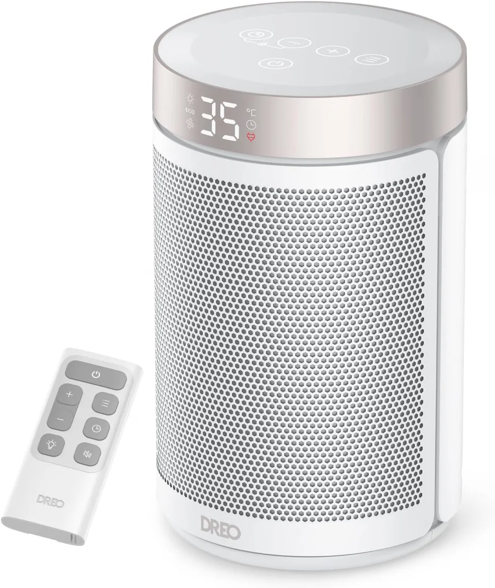 Chauffage électrique Dreo Atom 316 blanc de 1 500 W