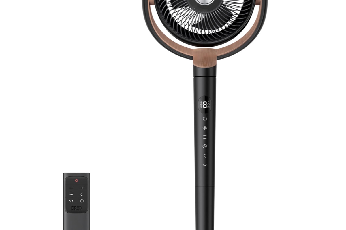 Bon plan Amazon DREO ventilateur sur pied 20 dB oscillation omnidirectionnelle 120°+120° portée 26m débit 1615 m³/h circulateur Turbo 89,99€ au lieu de 109,99€ canicule été 2026