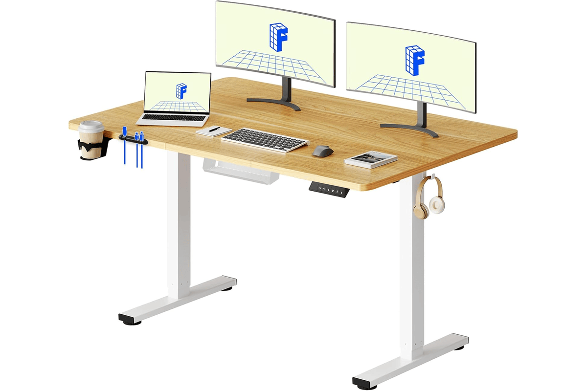 FLEXISPOT Bureau assis-debout électrique Basic 140 × 60 cm (réglable en hauteur) Amazon 199,99 euros juillet 2026 bon plan