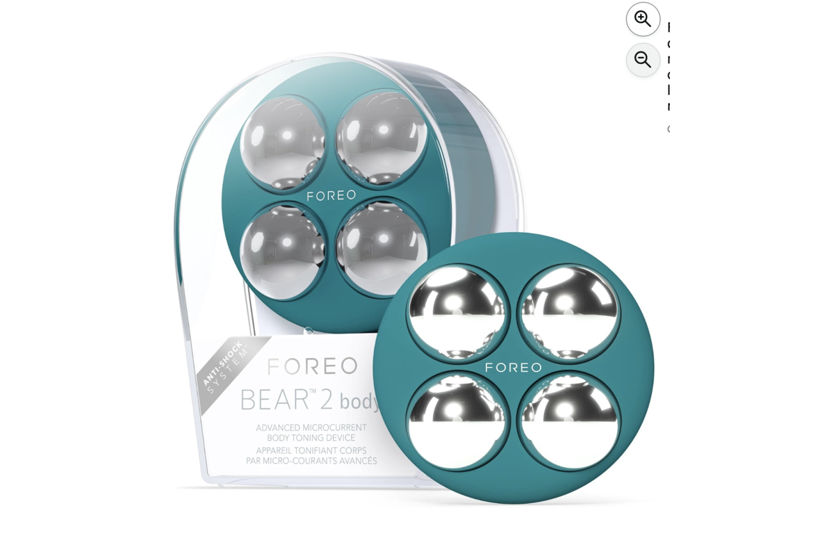 FOREO BEAR 2 body appareil massage corps micro-courant anti-cellulite drainage lymphatique Evergreen Amazon French Week 184€