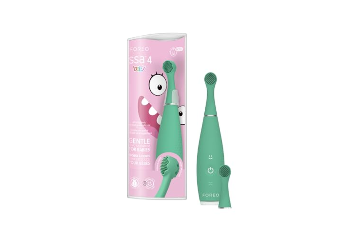 FOREO ISSA 4 Baby Brosse à Dents Bébé Sonique en Silicone à 24,90 € sur Amazon (-38%)