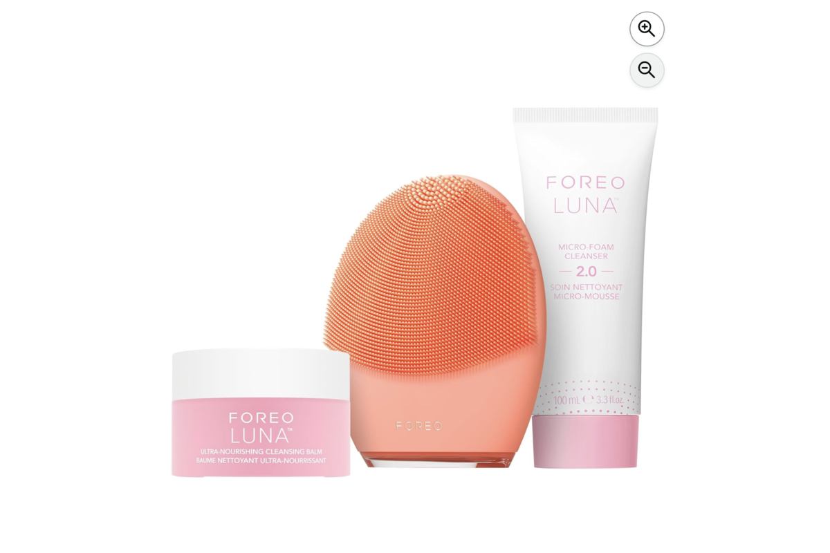 FOREO LUNA 4 Balance Set brosse visage silicone Micro-Foam Cleanser baume démaquillant 119€ Amazon -26%