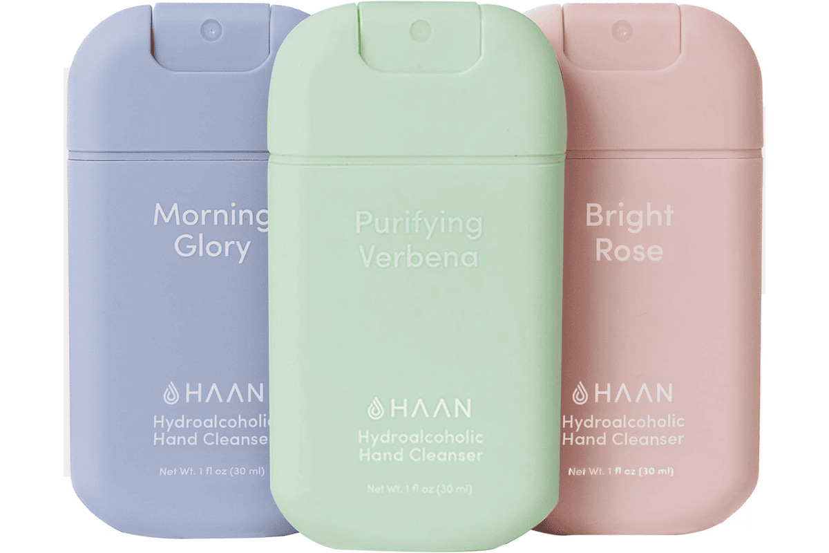 HAAN Spray nettoyant mains aloe vera lot 3 spray hydratant mains 22,00 € bon plan Amazon