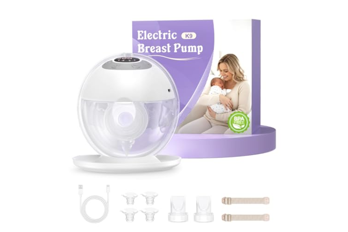Tire-lait électrique mains libres Haokoo K9 — 4 modes, 12 niveaux, 5 téterelles bon plan Amazon 43,69 € mai 2026