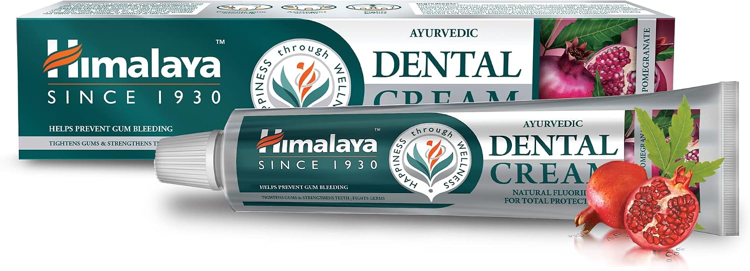 Dentifrice ayurvédique Himalaya au neem et à la grenade 100 g en promotion sur Amazon