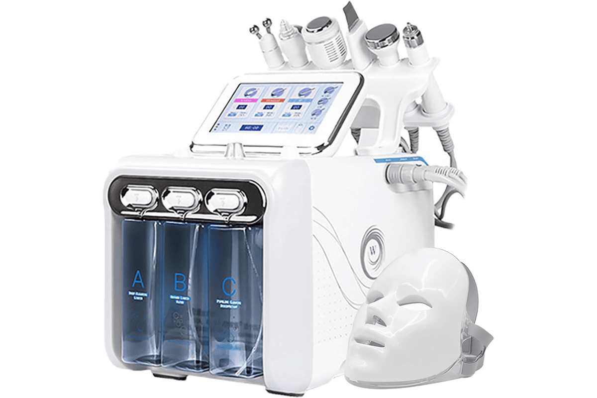 Hydrafacial Machine Professionnel 7 en 1 Faciale appareil bulles nettoyant éliminer rides dermabrasion soin visage institut maison 239 € Amazon