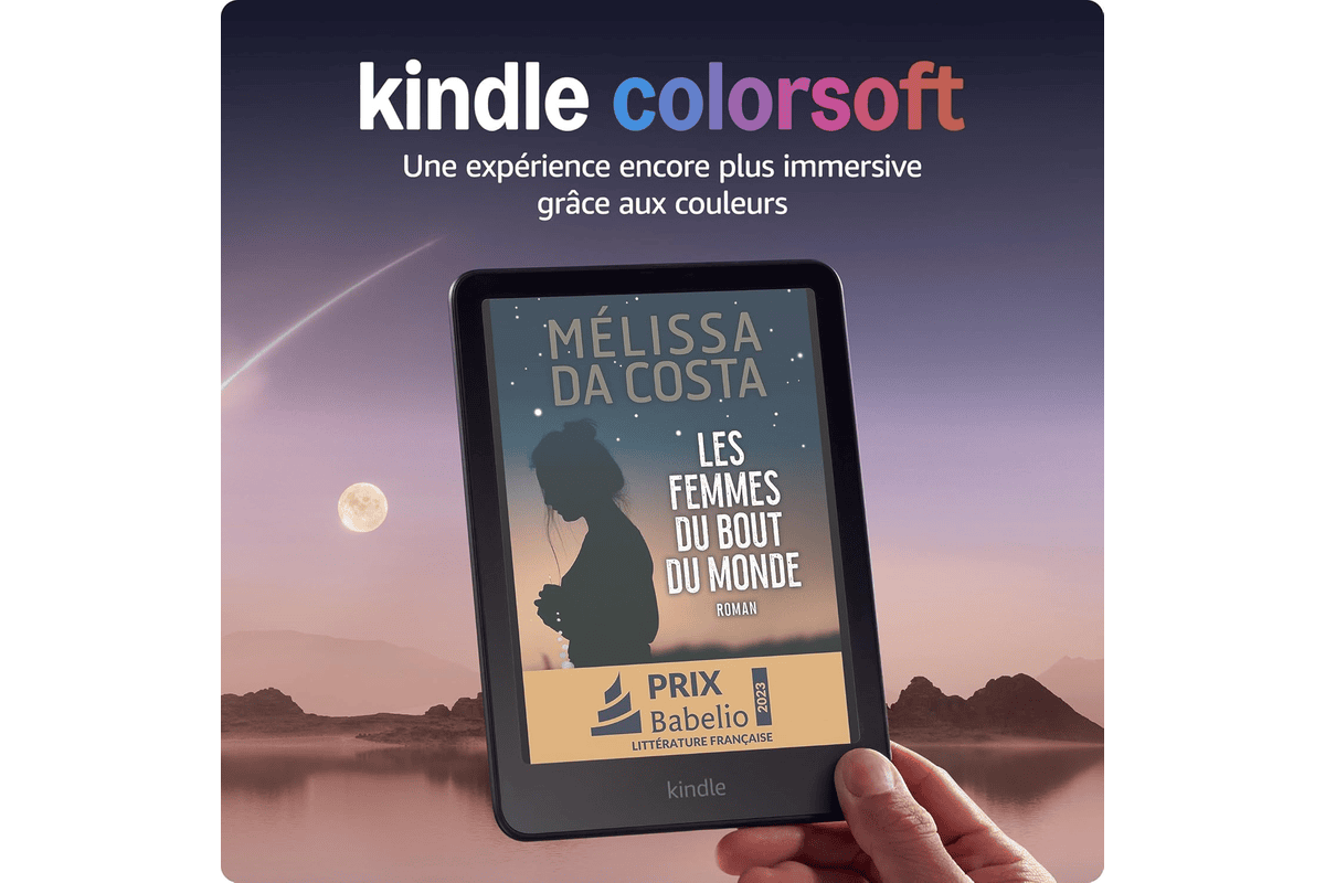Amazon Kindle Colorsoft Signature Edition 32 Go ecran couleur liseuse premium etanche charge sans fil lumiere reglable