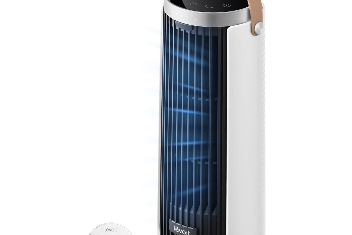 Bon plan Amazon Levoit ventilateur colonne 20 dB ultra silencieux table moteur DC 7 m/s 4 vitesses oscillation 90° minuterie 12h télécommande 53,99€ au lieu de 56,99€ canicule été 2026