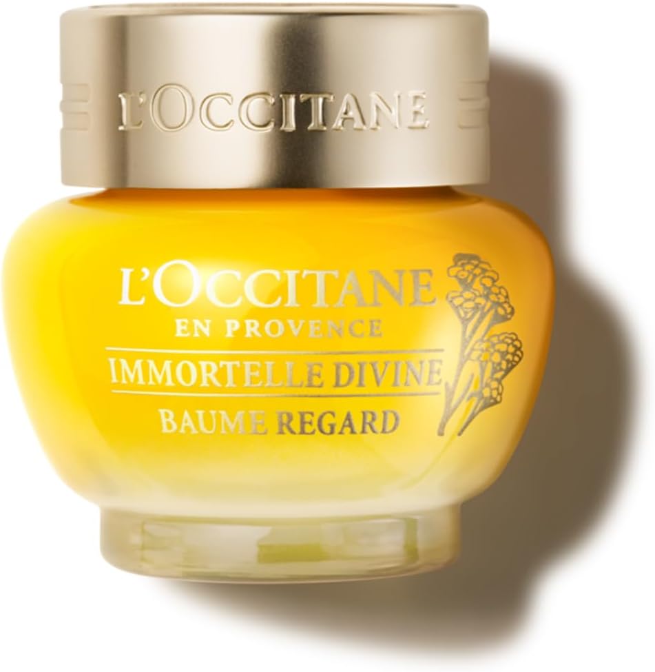 Baume regard L’Occitane Immortelle Divine 15 ml disponible sur Amazon