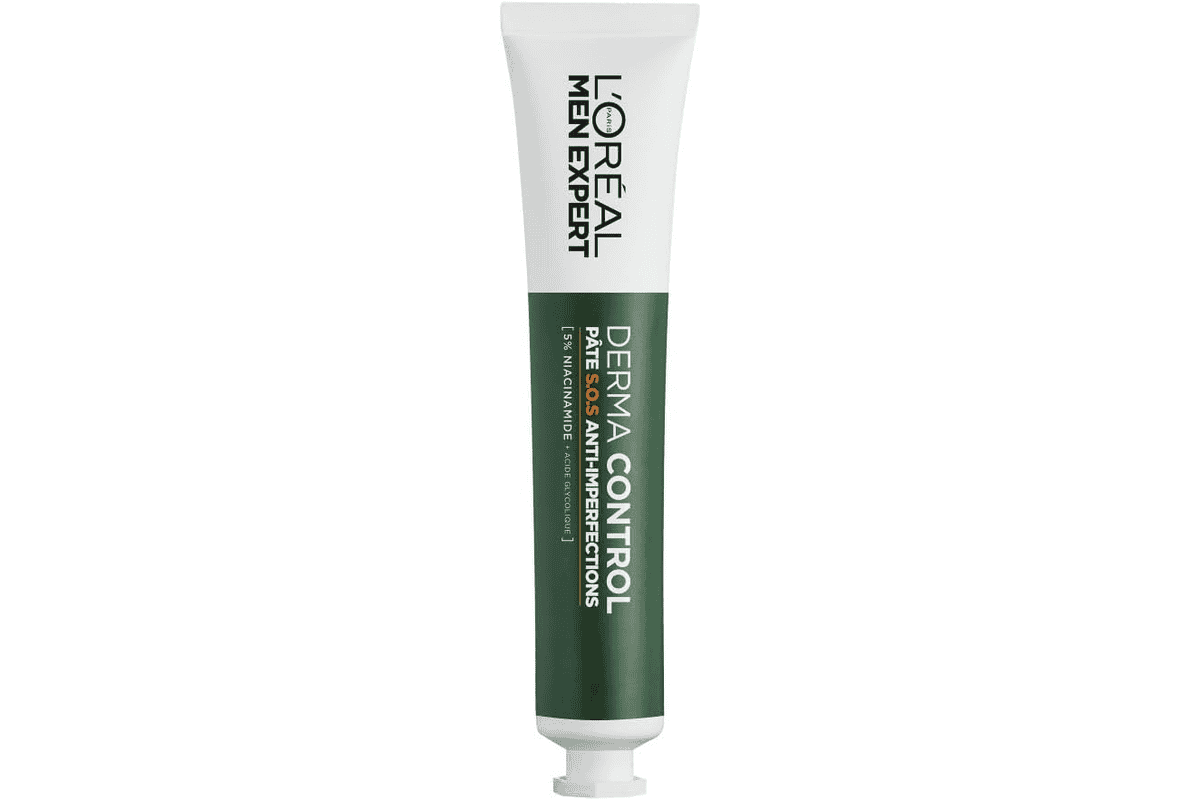L'Oréal Men Expert Pâte S.O.S Anti-Imperfections soin localisé anti-boutons masque purifiant Amazon