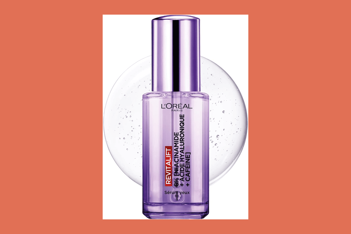 L'Oréal Paris Revitalift Filler sérum contour des yeux anti-rides anti-poches anti-cernes acide hyaluronique caféine embout triple-bille 20 ml 14,40 euros Amazon