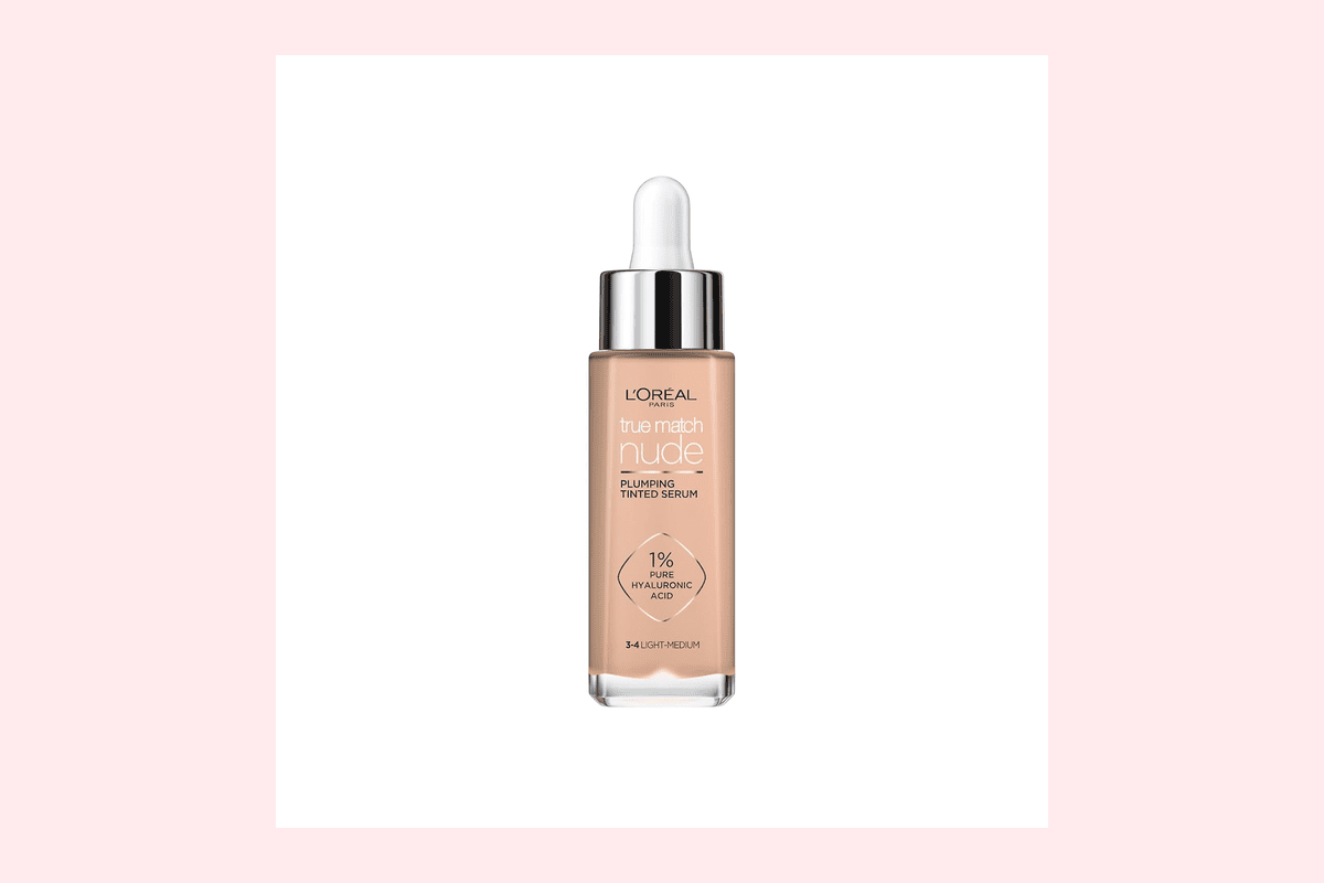 L'Oréal Paris True Match Nude Plumping Tinted Serum sérum teinté effet peau nue repulpée Light-Medium 3-4 13,79 euros Amazon