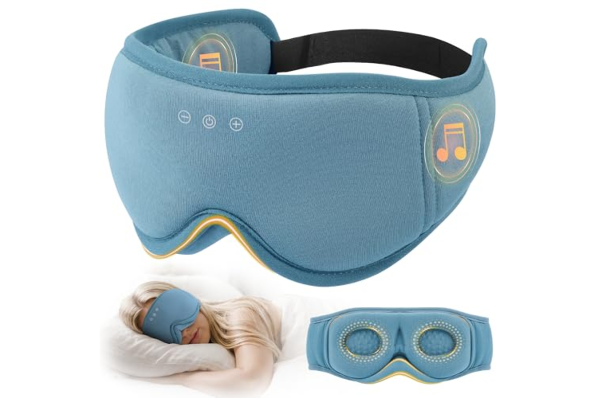 LOVE EYE Masque de Sommeil Bluetooth avec Écouteurs Sans Fil à 22,99 € sur Amazon (-43%)