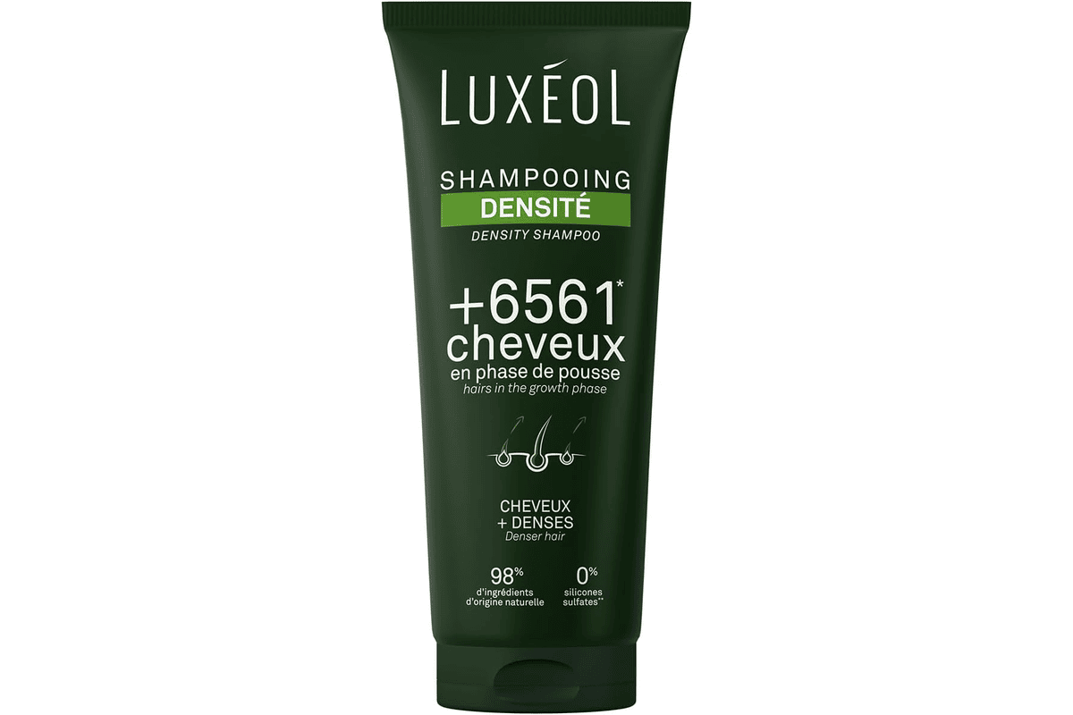 LUXÉOL Shampooing Densité shampooing densifiant pousse cheveux 10,63 € bon plan Amazon