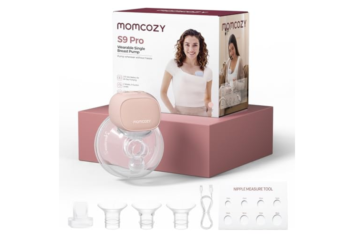 Bon plan Amazon Momcozy S9 Pro tire-lait electrique mains libres portable silencieux allaitement mai 2026