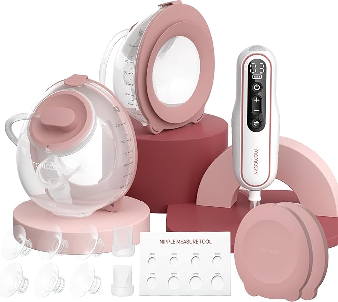 Double tire-lait électrique mains libres Momcozy V2 Pro