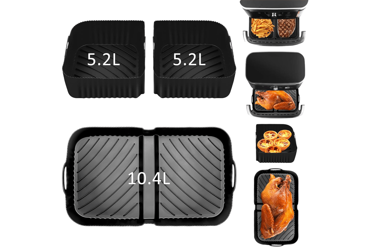 Ninja Compatible 3 Pcs Plat & Moule accessoires Air Fryer pour Ninja Air Fryer 10,4 L AF500EU Amazon 13,53 euros juillet 2026 bon plan