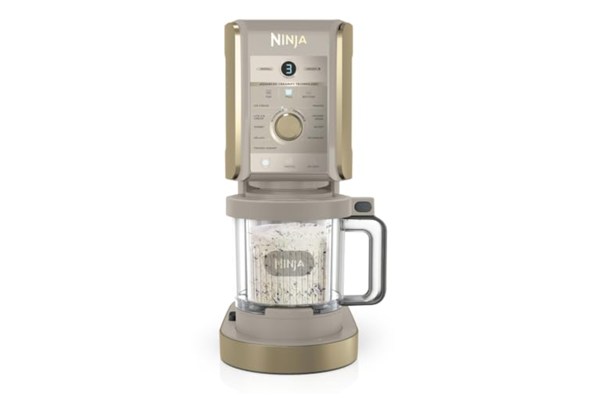 Bon plan Amazon Ninja CREAMi Deluxe machine a glace sorbetiere 10 fonctions 2 bacs ete 2026 mai 2026