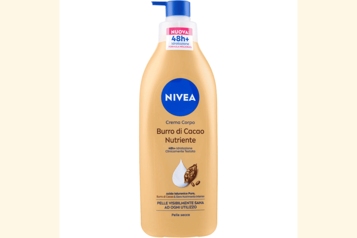 Nivea Body Cacao + Karité 400ml pump bon plan Amazon juin 2026 prix promo 12,09 euros