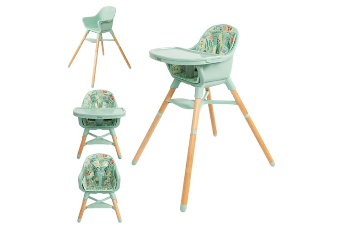 Bon plan Amazon Nuby chaise haute 4-en-1 plateau amovible evolutive 6 mois 3 ans mai 2026