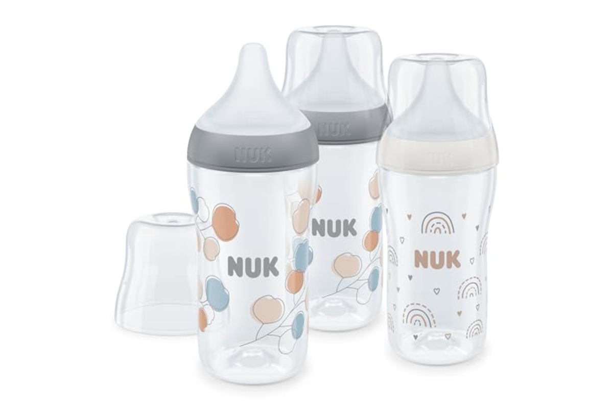 Bon plan Amazon NUK Perfect Match Set 3 biberons 260ml tetines silicone palais anti-coliques mai 2026