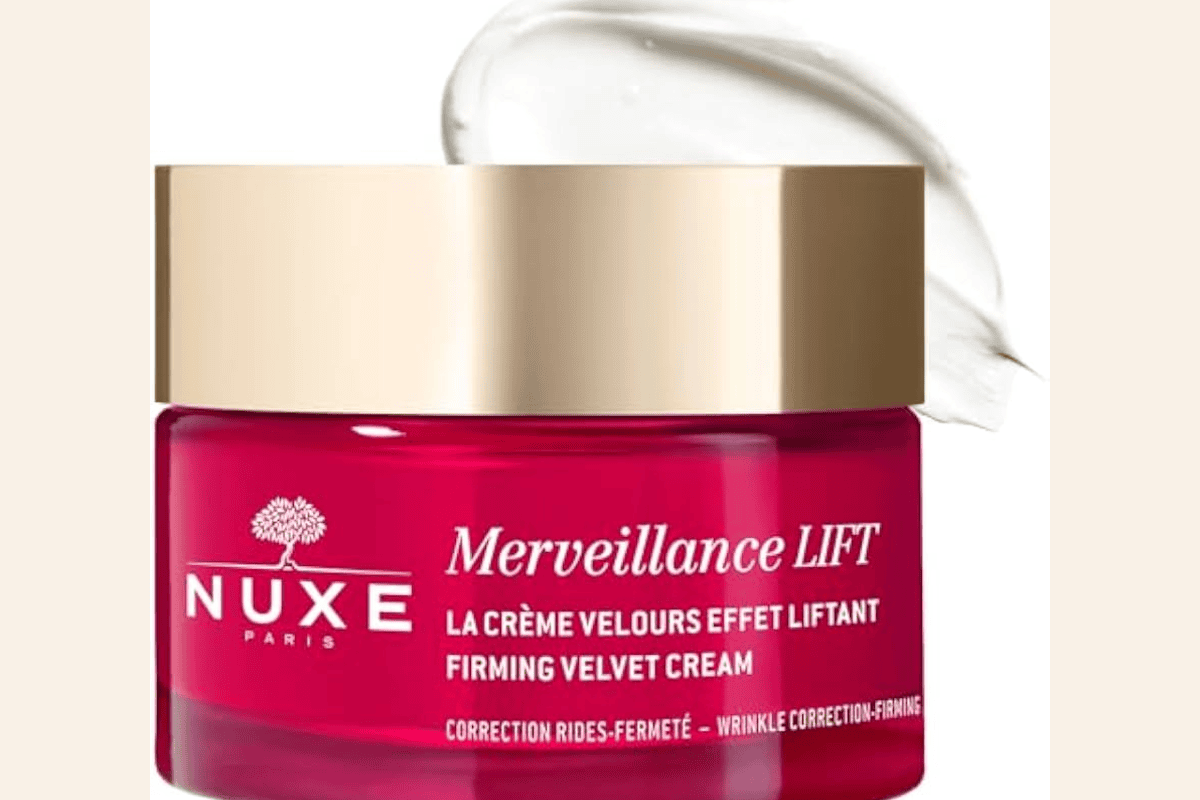 Nuxe Merveillance Lift Crème Velours Effet Liftant 50 ml pot flacon anti-âge fini velouté peaux normales mixtes Amazon 32,50 euros