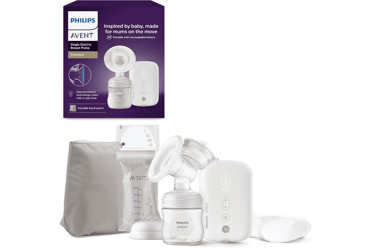 Philips Avent Tire-lait électrique rechargeable silencieux position assise naturelle plusieurs vitesses niveaux succion allaitement 85,49 € Amazon