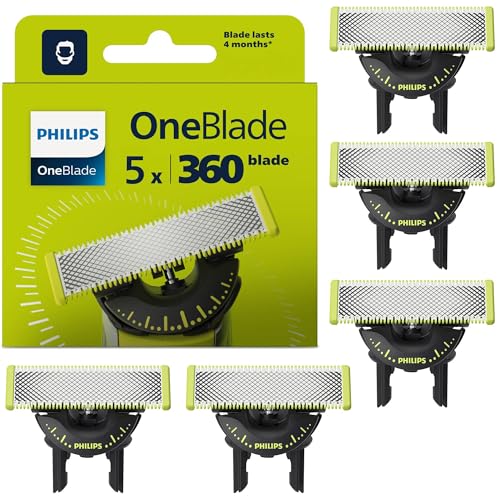 Pack de cinq lames Philips OneBlade Original 360 QP450/50
