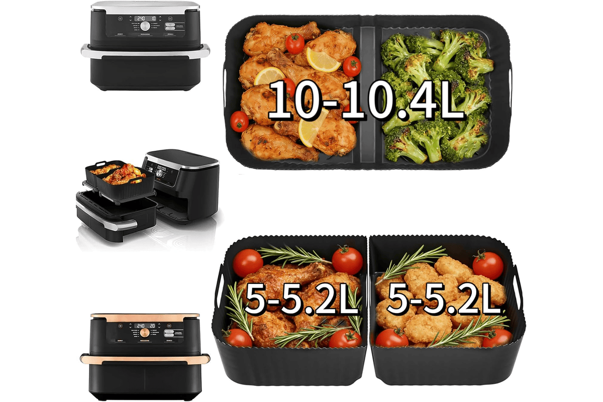 Pietuley 3 pcs Grand Moule Silicone Air Fryer pour Ninja AF500EU / COSORI Amazon 13,93 euros juillet 2026 bon plan