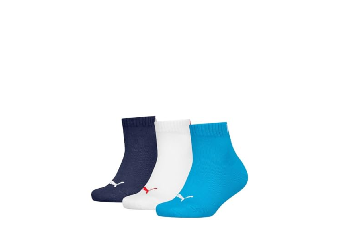 PUMA Chaussettes Mixte Enfant Quarter Recycled Cotton (23-26 EU) bon plan Amazon mai 2026