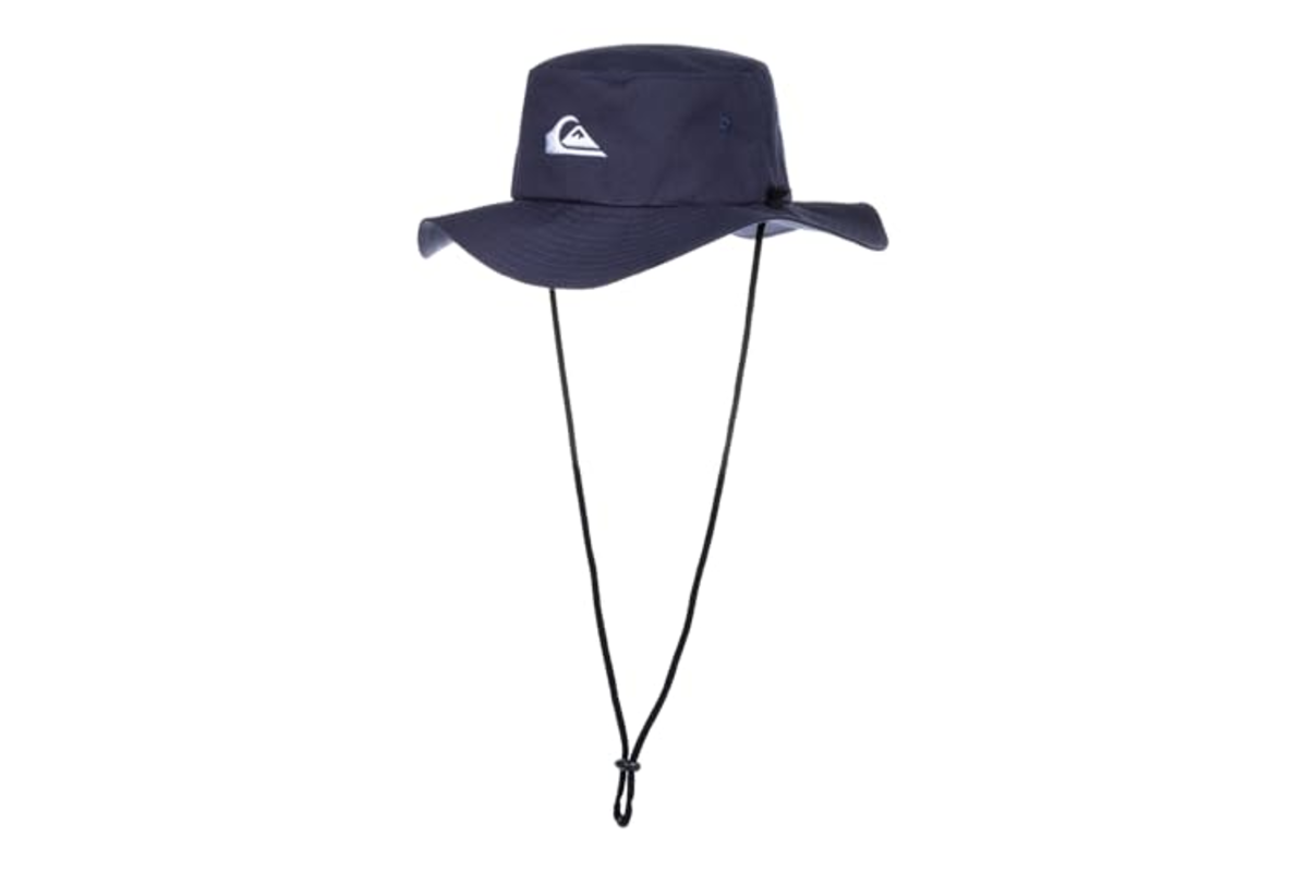 Bob Quiksilver Bushmaster homme bleu Insignia 100% coton cordon serrage taille S M