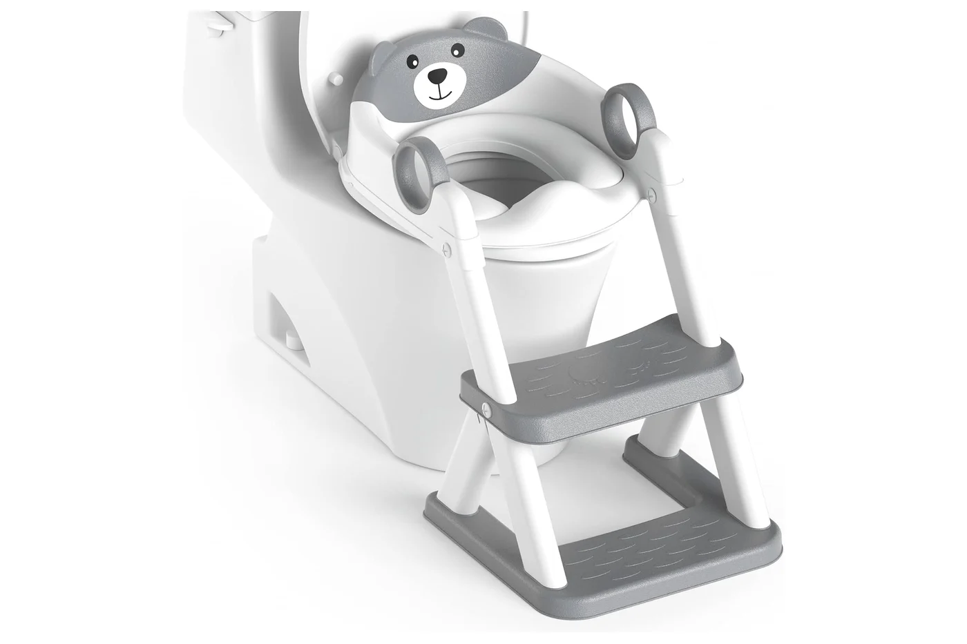 Réducteur de toilette enfant RABB 1ST avec assise et marchepied antidérapant