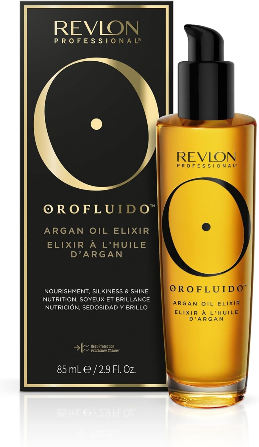 Flacon Revlon Professional Orofluido Elixir à l'huile d'argan 84 ml