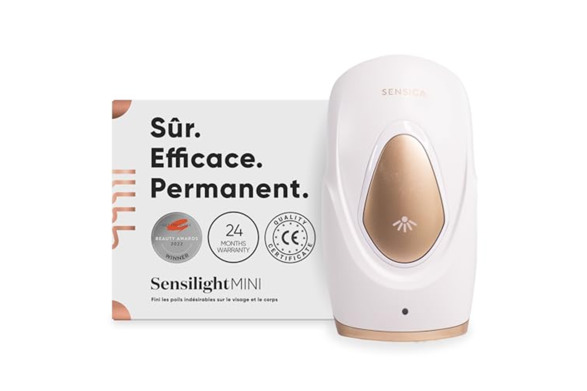 Sensilight Mini Épilateur Lumière Pulsée IPL Haute Performance à 99,90 € sur Amazon (-57%)