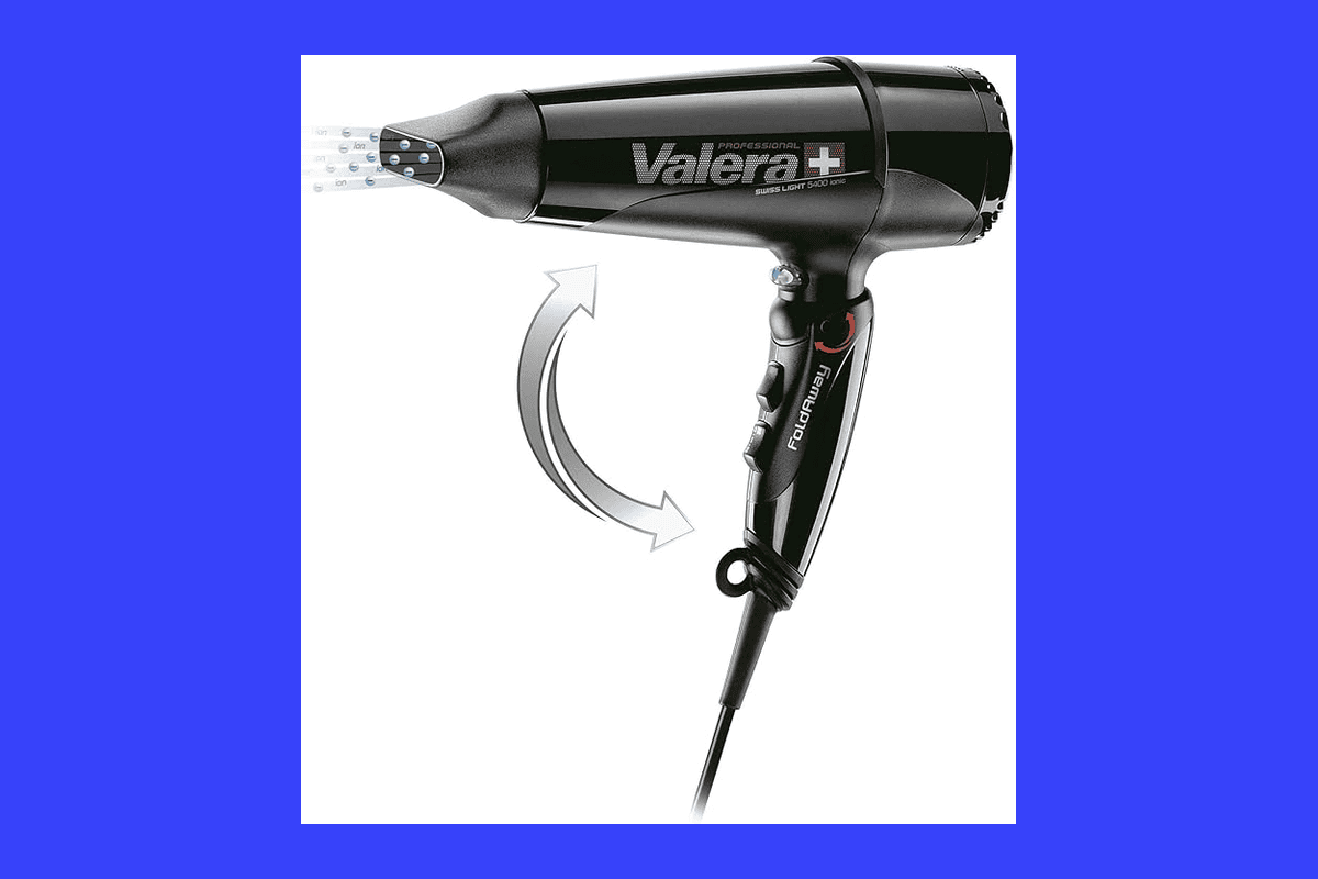Valera SL 5400 T Sèche-cheveux pliant Swiss Light Ionic Tourmaline léger compact voyage 22,78 euros Amazon