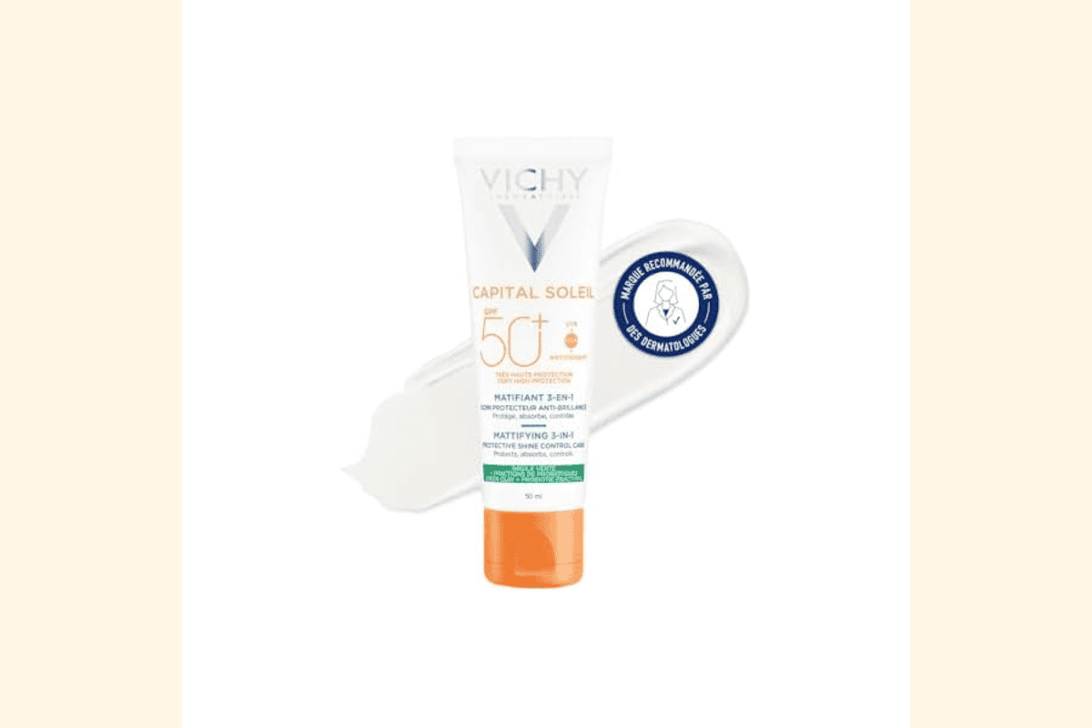 Vichy Capital Soleil Crème 3en1 SPF50+ Peaux Mixtes à Grasses 50ml bon plan Amazon juin 2026 prix promo 14,58 euros
