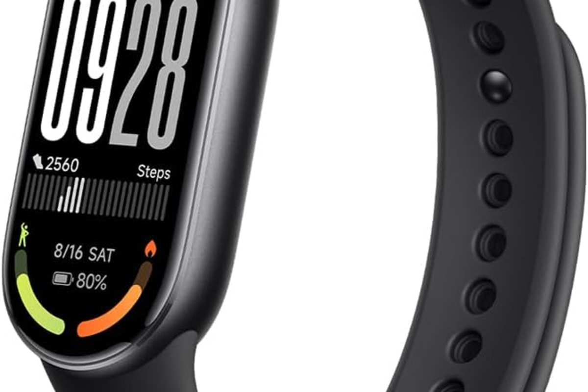 Bon plan Amazon Xiaomi Smart Band 10 montre connectée boîtier alu AMOLED 1,72 pouce autonomie 21 jours santé sommeil 150 sports 5 ATM boussole noir 41,99€ mai 2026