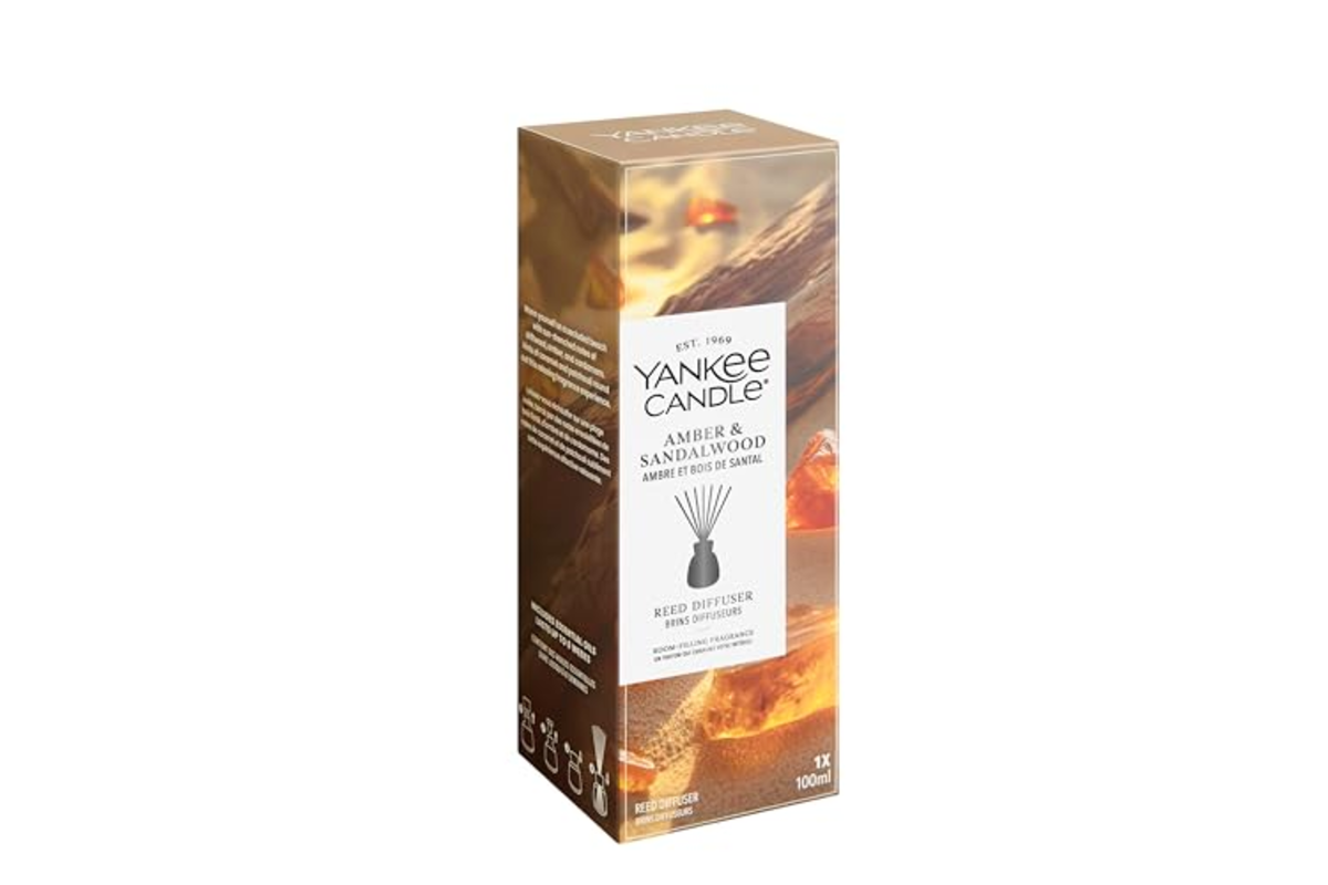 Yankee Candle Diffuseur Ambre & Bois de Santal bon plan Amazon mai 2026