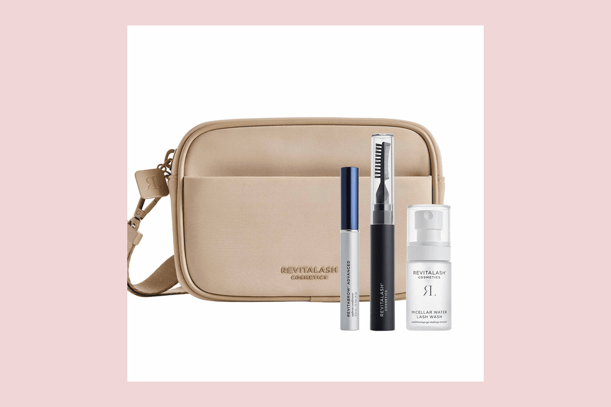 Coffret Sourcils RevitaBrow Sculptant Revitalisant sérum Advanced gel fixateur Hi-Def eau micellaire édition limitée 68,95 euros L'Atelier du Sourcil