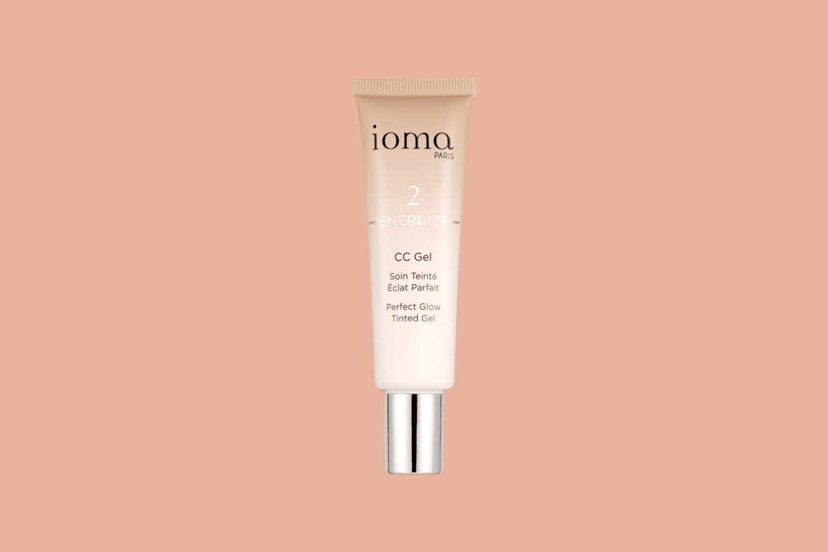 IOMA Paris CC Gel Soin Teinté Éclat Parfait perfecteur teint hybride hydratant unifiant pigments micro-encapsulés 31,20 euros L'Atelier du Sourcil