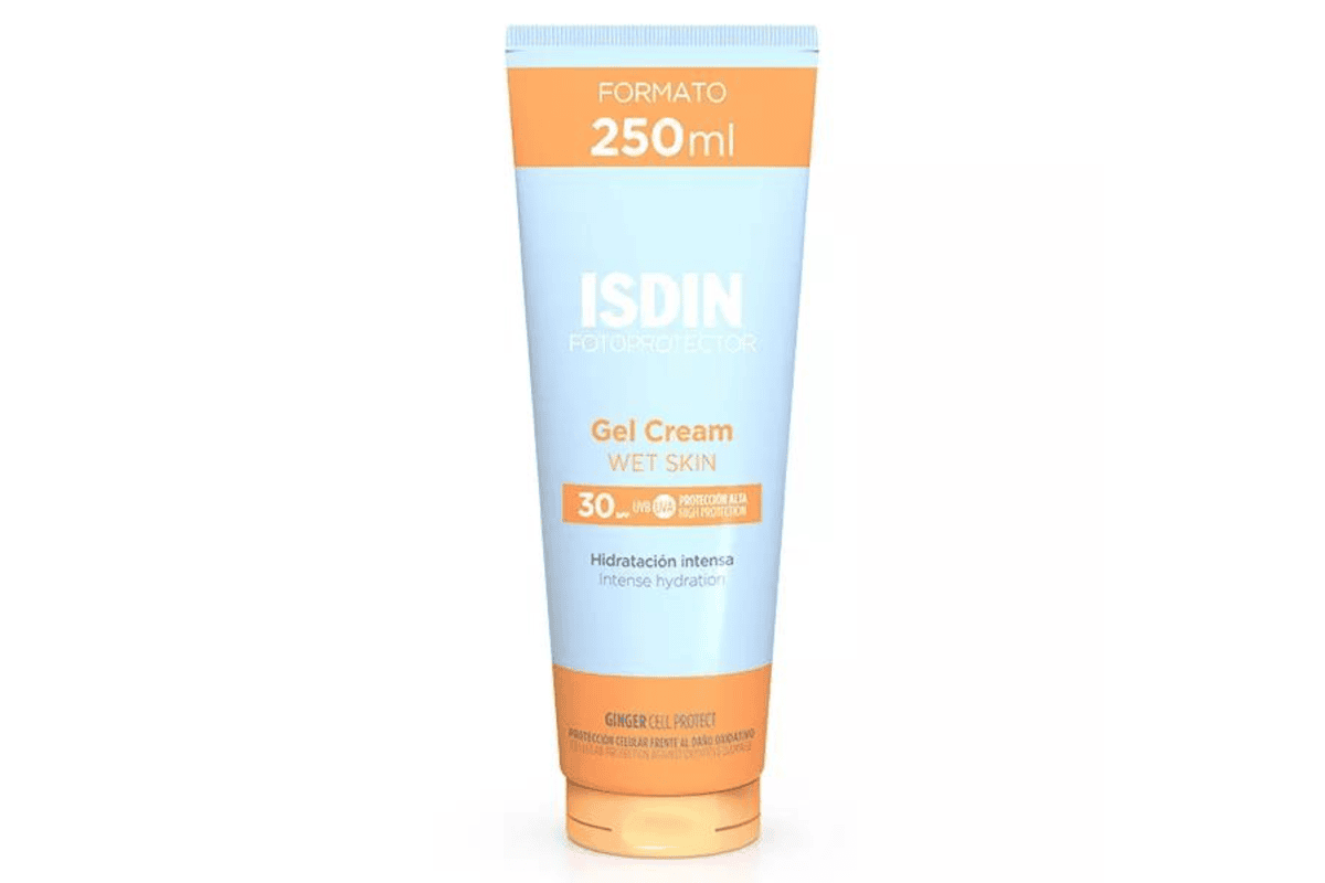 Tube ISDIN Fotoprotector Gel-Crème SPF 30 250 ml pour le corps