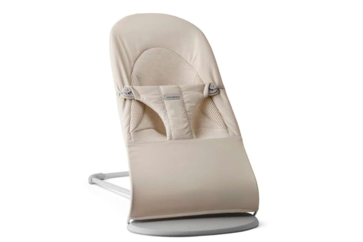 BabyBjörn Transat Balance Soft, Tissé/Jersey, Tri-Fabric, Beige clair