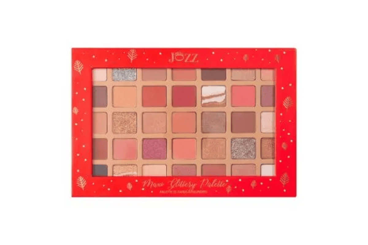 Palette Jozz Maxi Glittery 35 fards Jozz Beauty sur Beauty Success packaging officiel promo soldes été 2026 --70 %