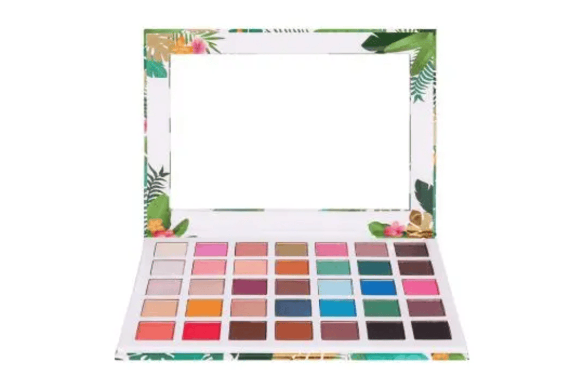 Palette Jozz Paradis Tropical 35 fards Jozz Beauty sur Beauty Success packaging officiel promo soldes été 2026 --70 %
